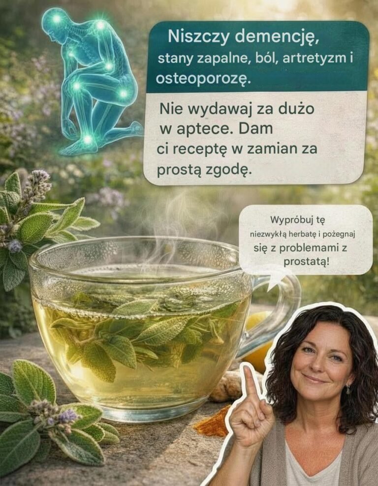 Niszczy demencję, stany zapalne, bóle artretyczne i osteoporozę. Nie wydawaj za dużo w aptece. Dam ci przepis w zamian za proste „OK”.