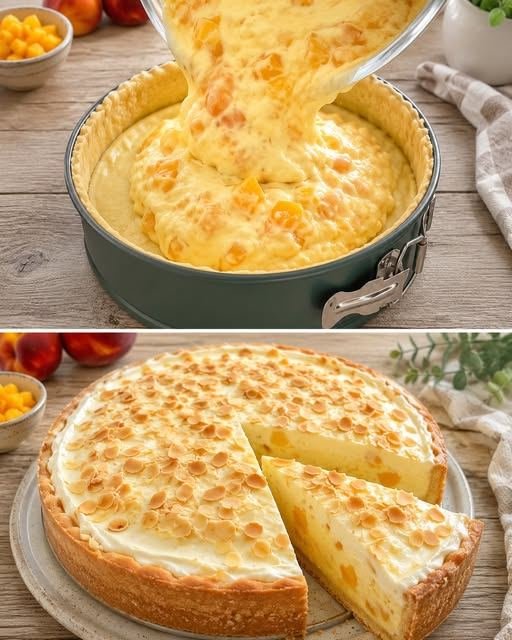 To ciasto brzoskwiniowe przeniesie lato na Twój stół!