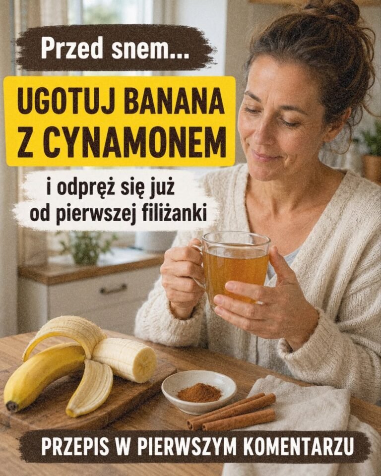 Gotowany banan z cynamonem: sposób na lepszy sen na noc