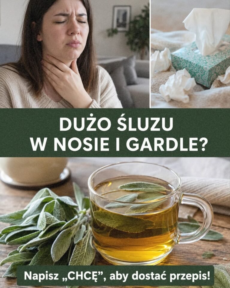 Za dużo śluzu w nosie i gardle? Domowe sposoby na złagodzenie dyskomfortu.