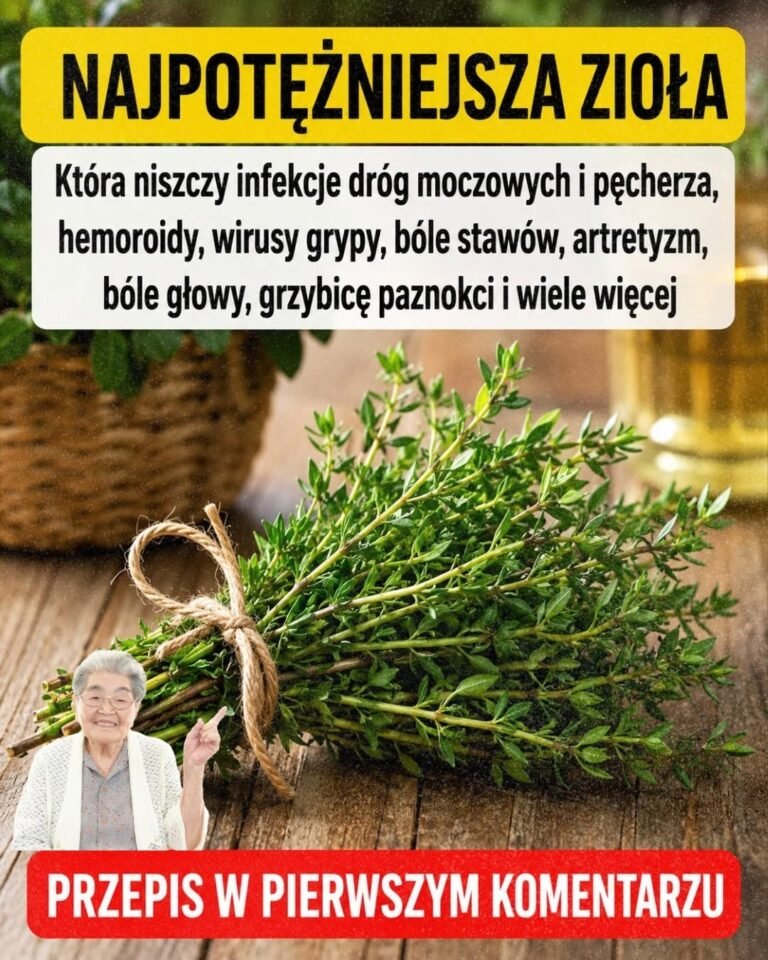Ta niepozorna roślina może wspierać walkę ze stanami zapalnymi, bólem stawów, dną moczanową i infekcjami!