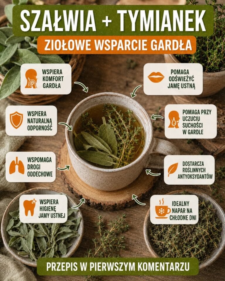Szałwia i tymianek – aromatyczne wsparcie gardła na chłodne dni