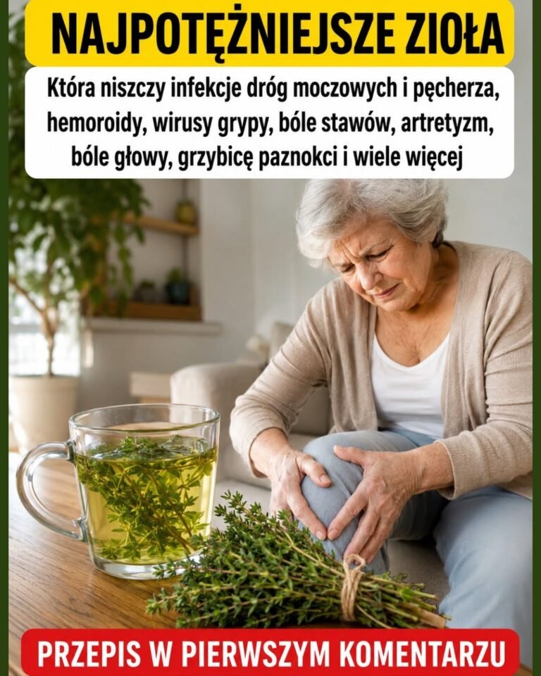 Ta niepozorna roślina może wspierać walkę ze stanami zapalnymi, bólem stawów, dną moczanową i infekcjami!