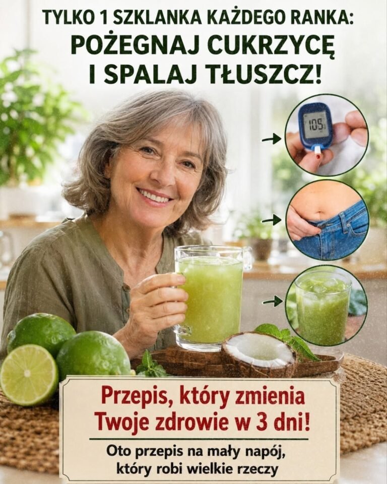 Pożegnaj się ze słabym krążeniem, stłuszczeniem wątroby i nie tylko dzięki temu potężnemu napojowi… Zobacz więcej 👇