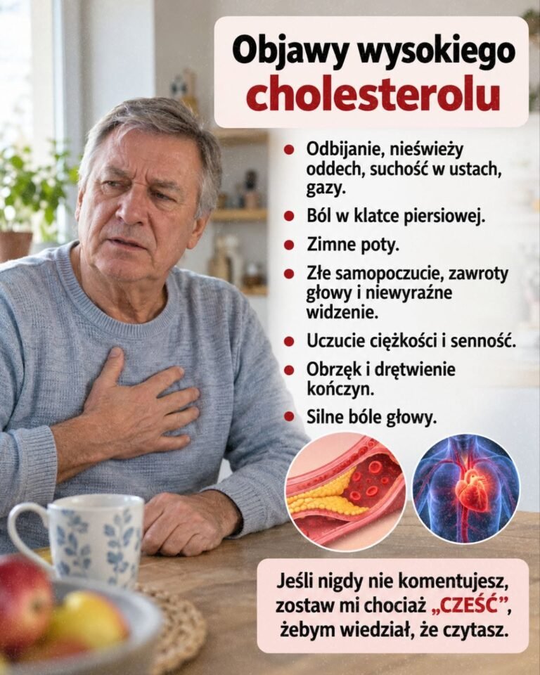 Rozpoznaj objawy wysokiego poziomu cholesterolu i zadbaj o swoje zdrowie.